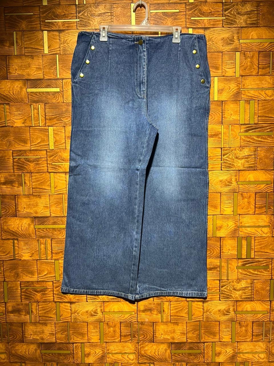 Wide leg jeans West 40