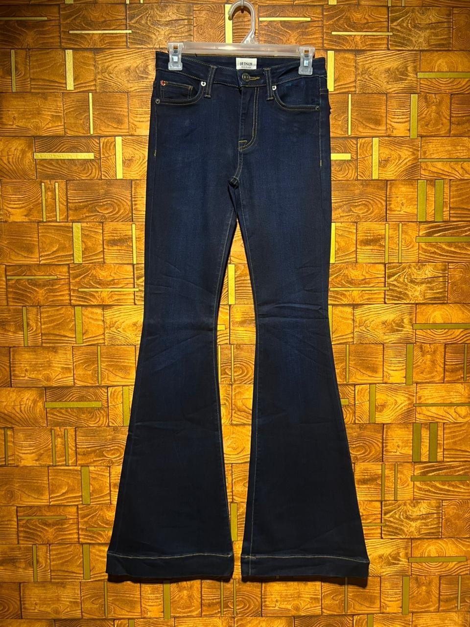Bell bottom jeans west 28