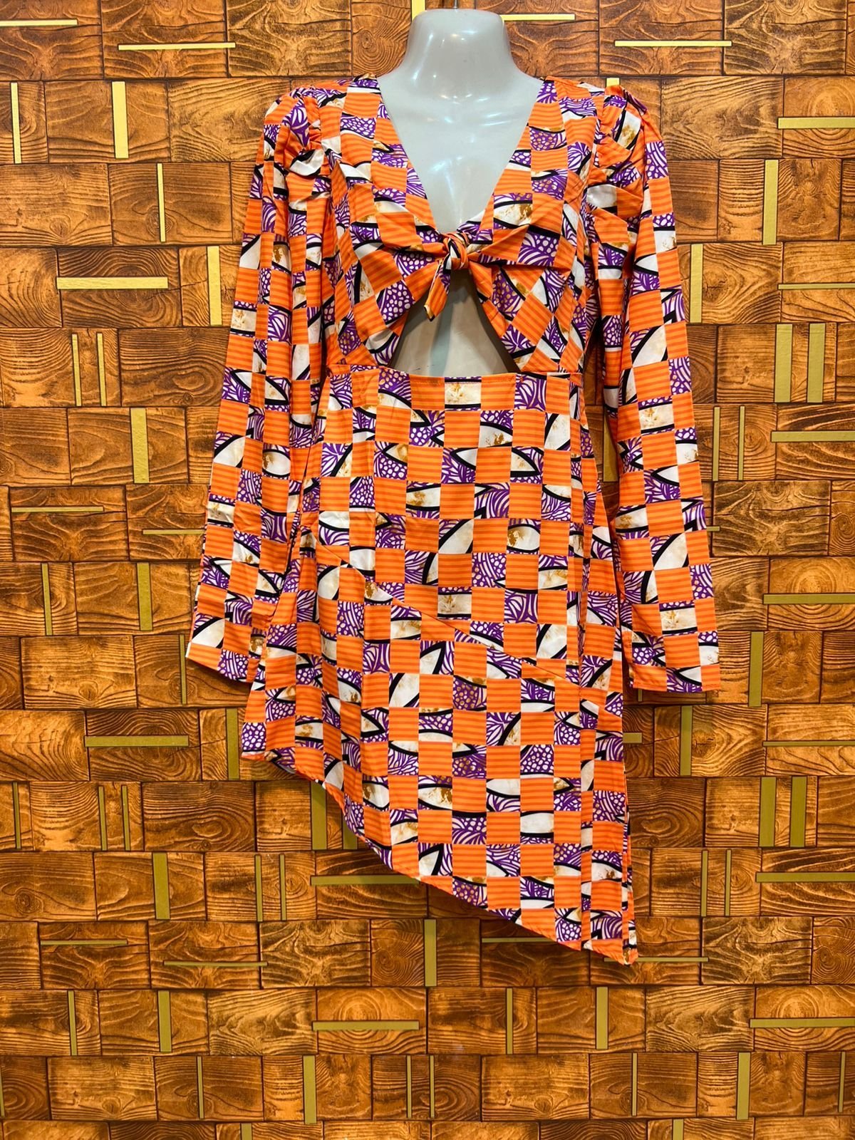 Long Top small silk length 35 chest 16