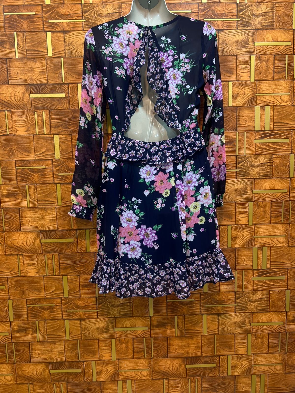 Long top X-Small chiffon length 35 chest 17