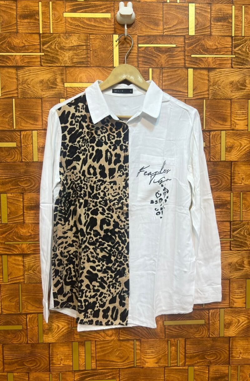 Short top medium linen length 27 chest 20