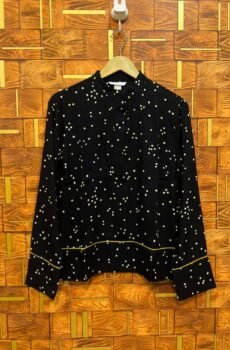 Short top medium chiffon length 23 chest 21