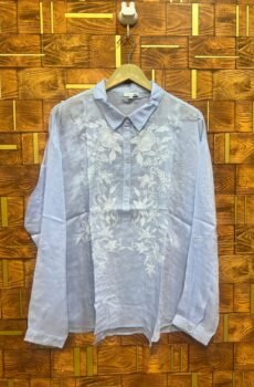 Short top large chiffon length 27 chest 24