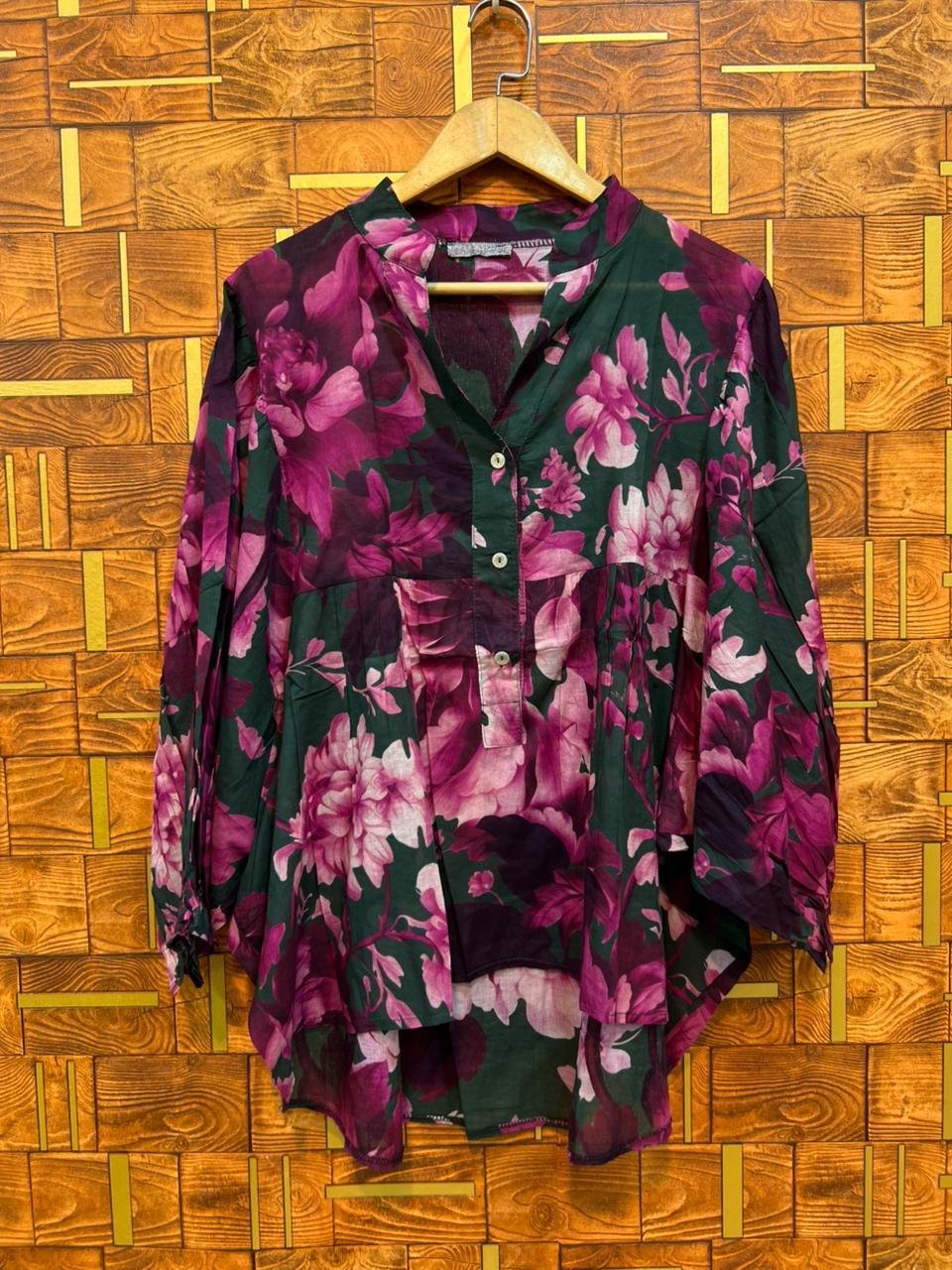 Short top medium baggy style cotton length 24/30