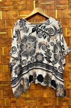 Short top free size baggy style silk length 27