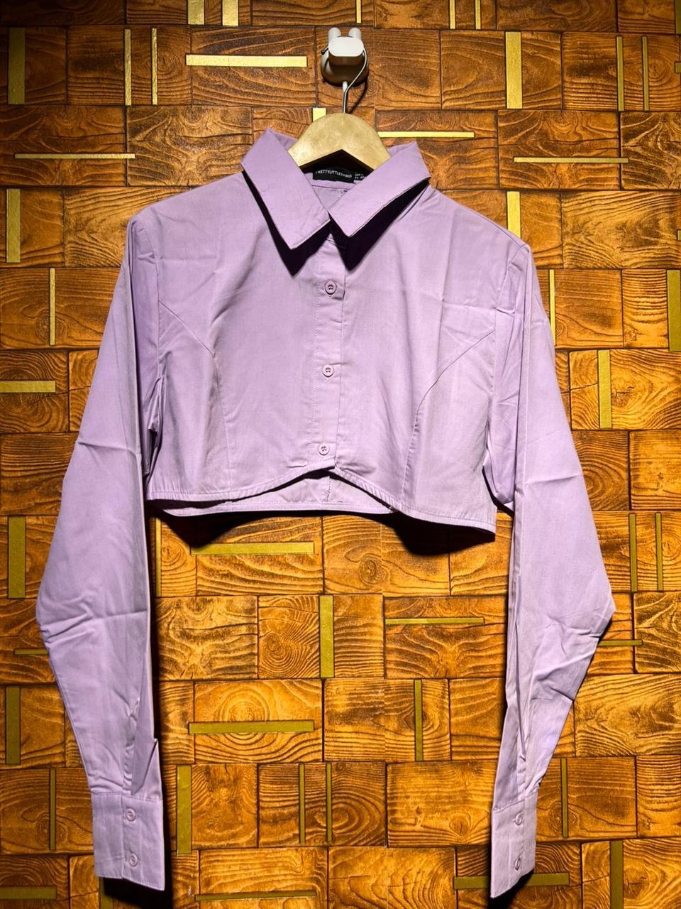 Crop top cotton large