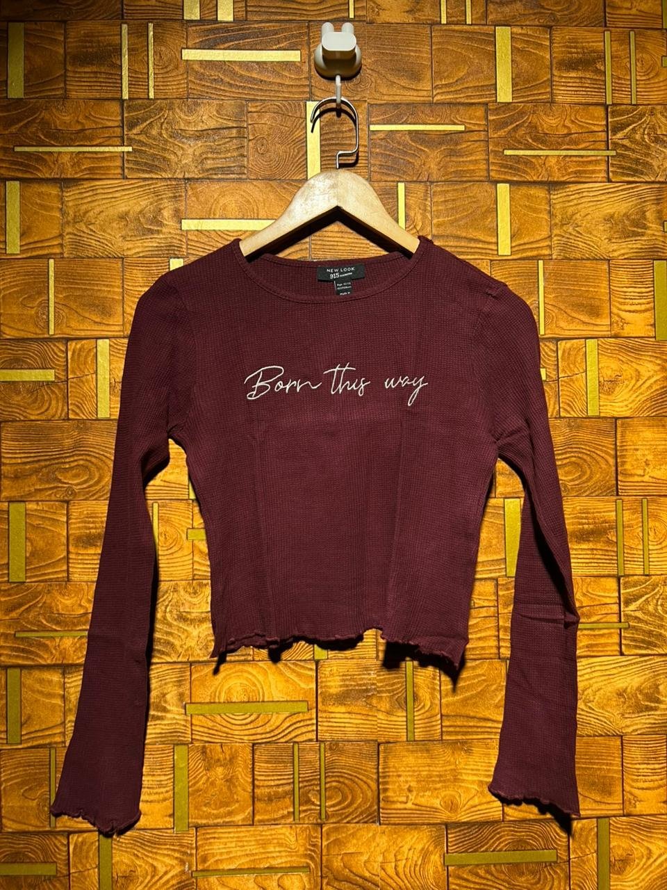 Crop top  jersey small