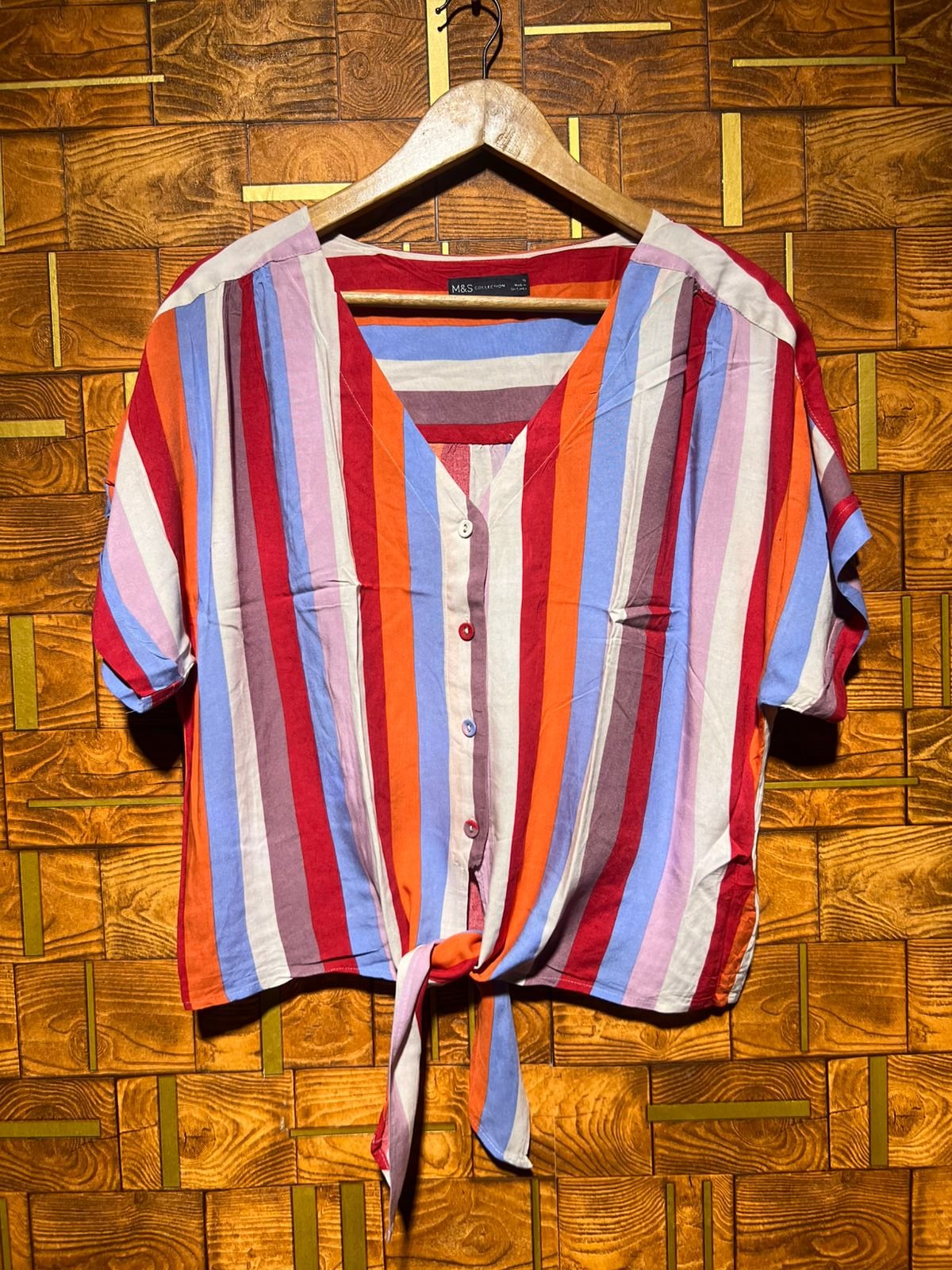 Crop Top Large linen