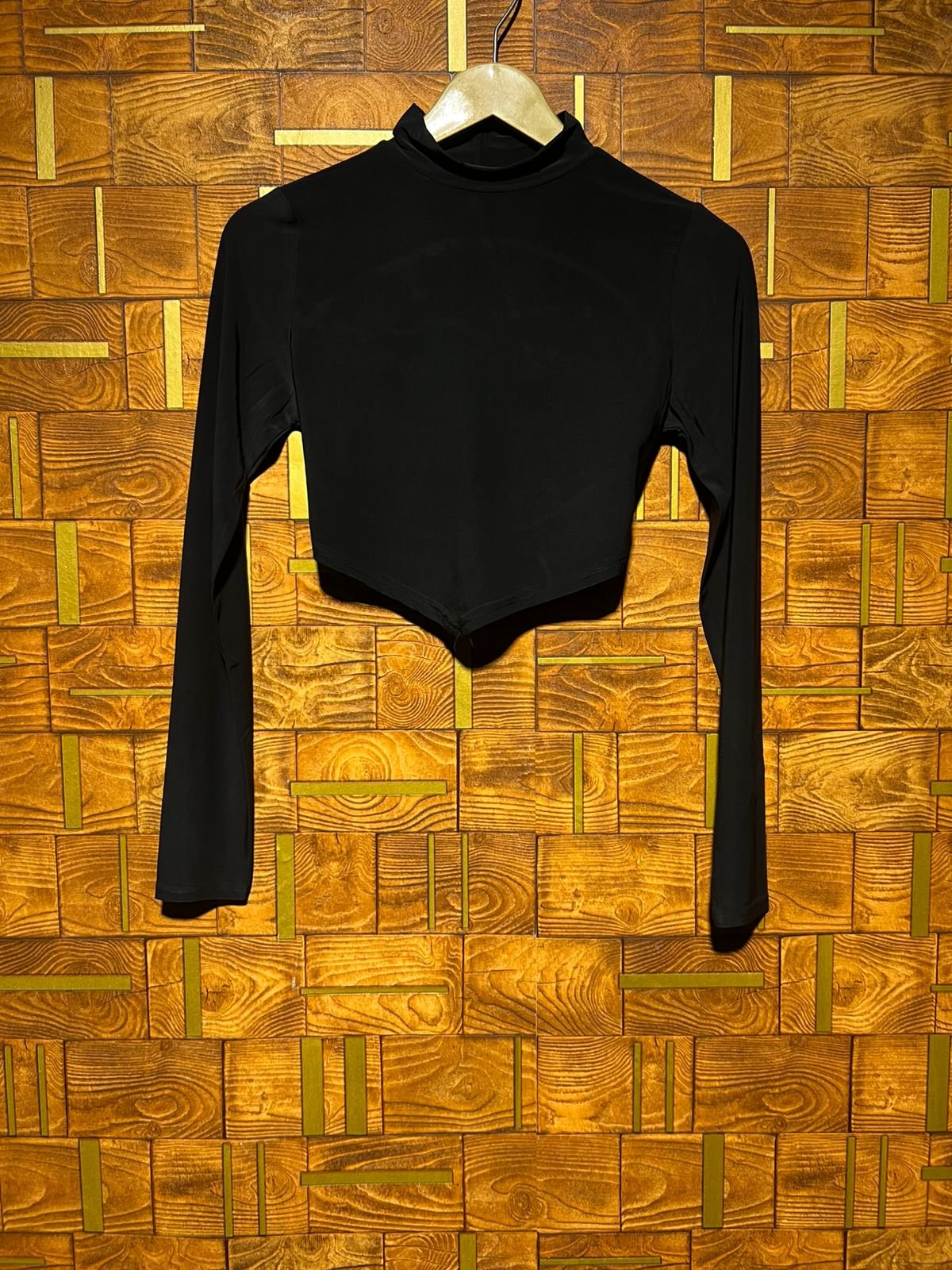 Crop Top Back Less Small Jersey