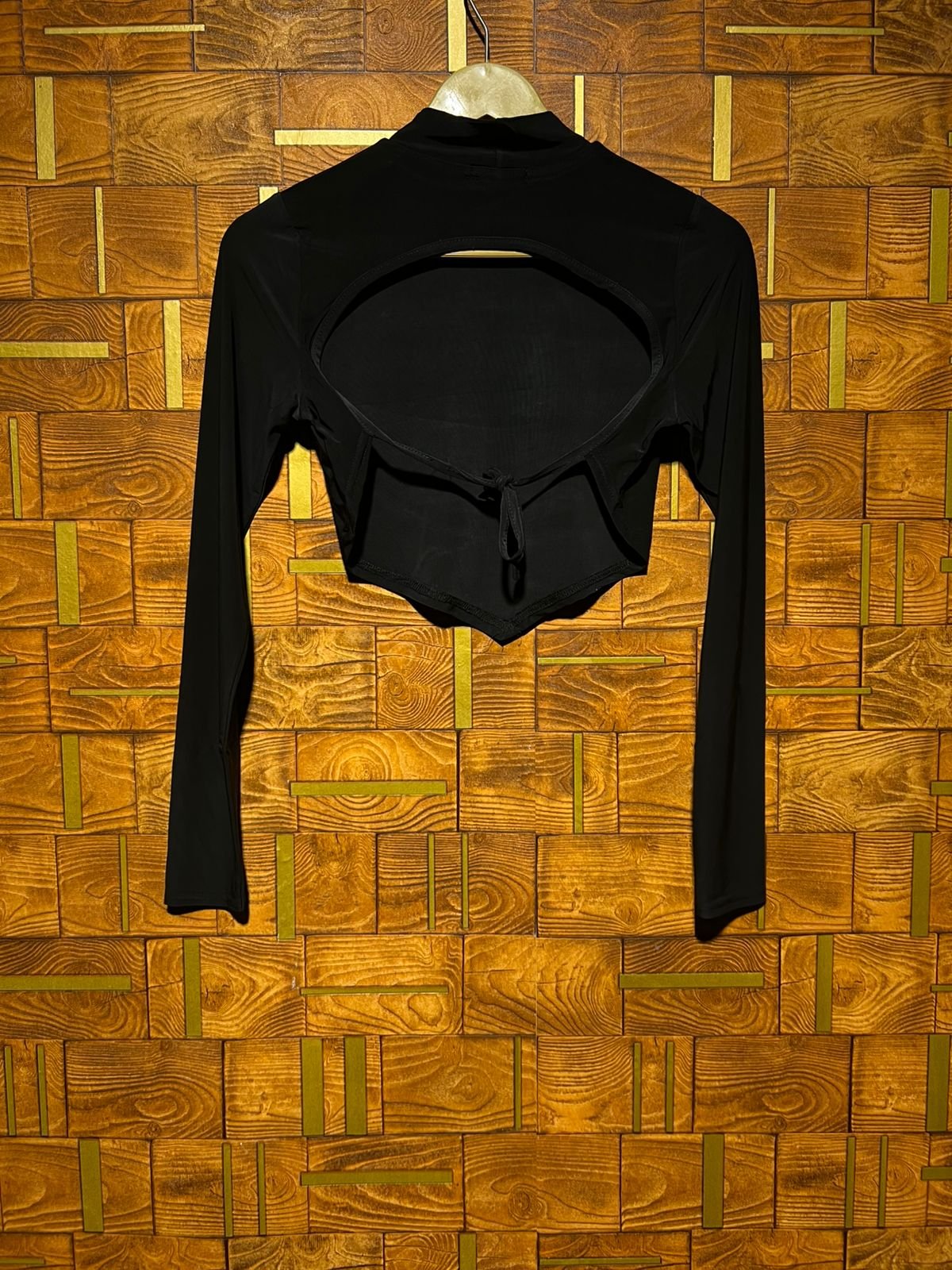 Crop Top Back Less Small Jersey