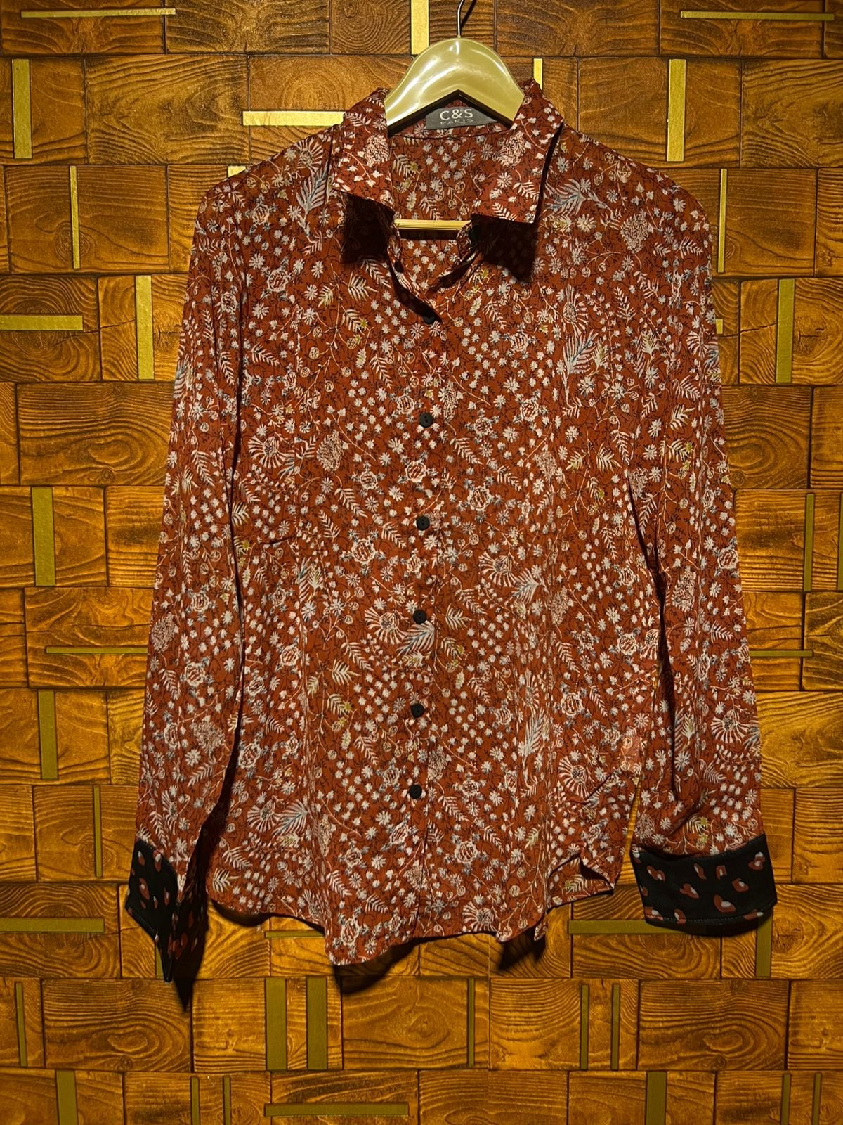 Short Top small chiffon chest 20 length 27