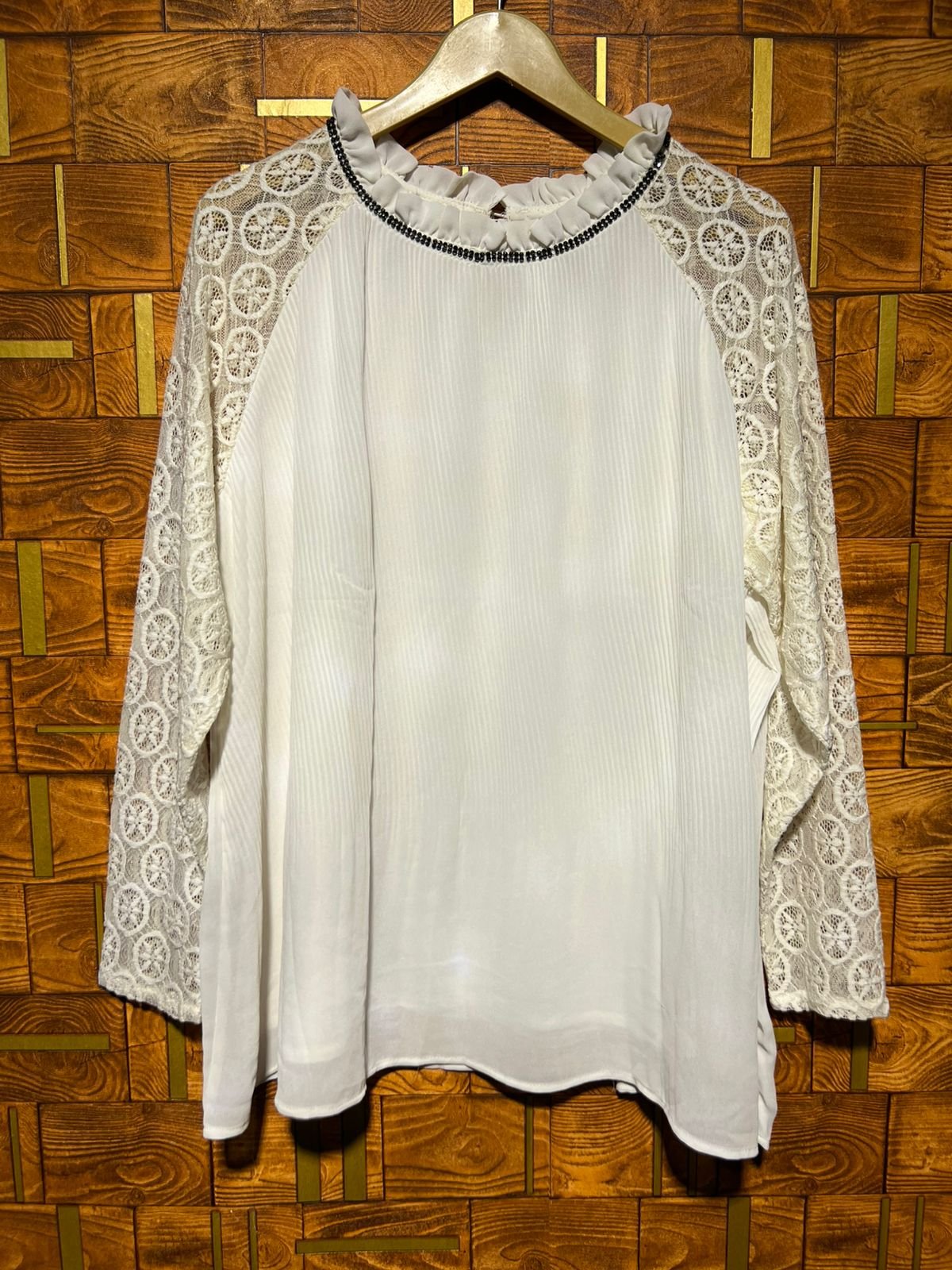 Short Top medium chiffon chest 24 length 26