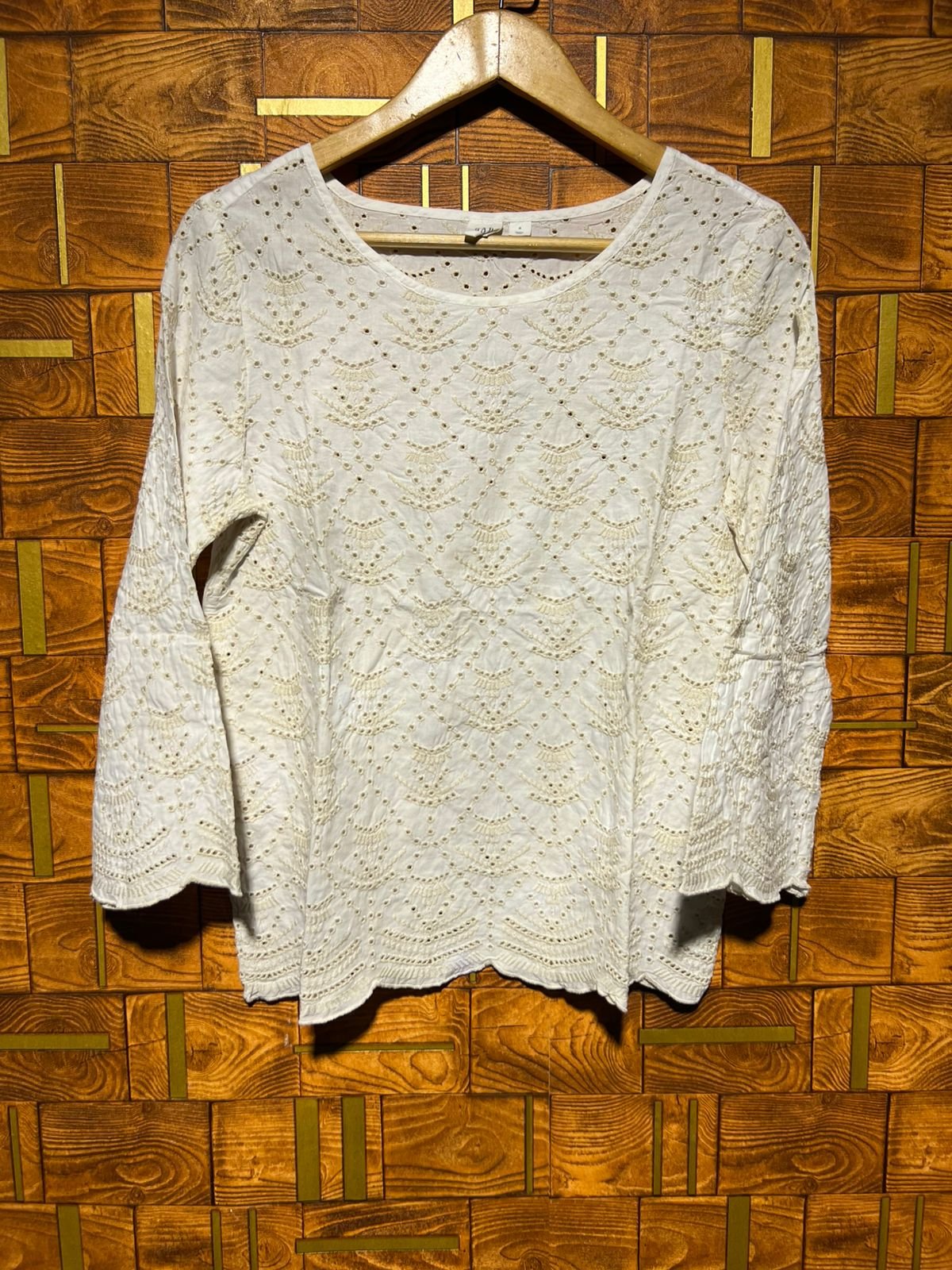 Short Top small chikankari chest 18 length 24