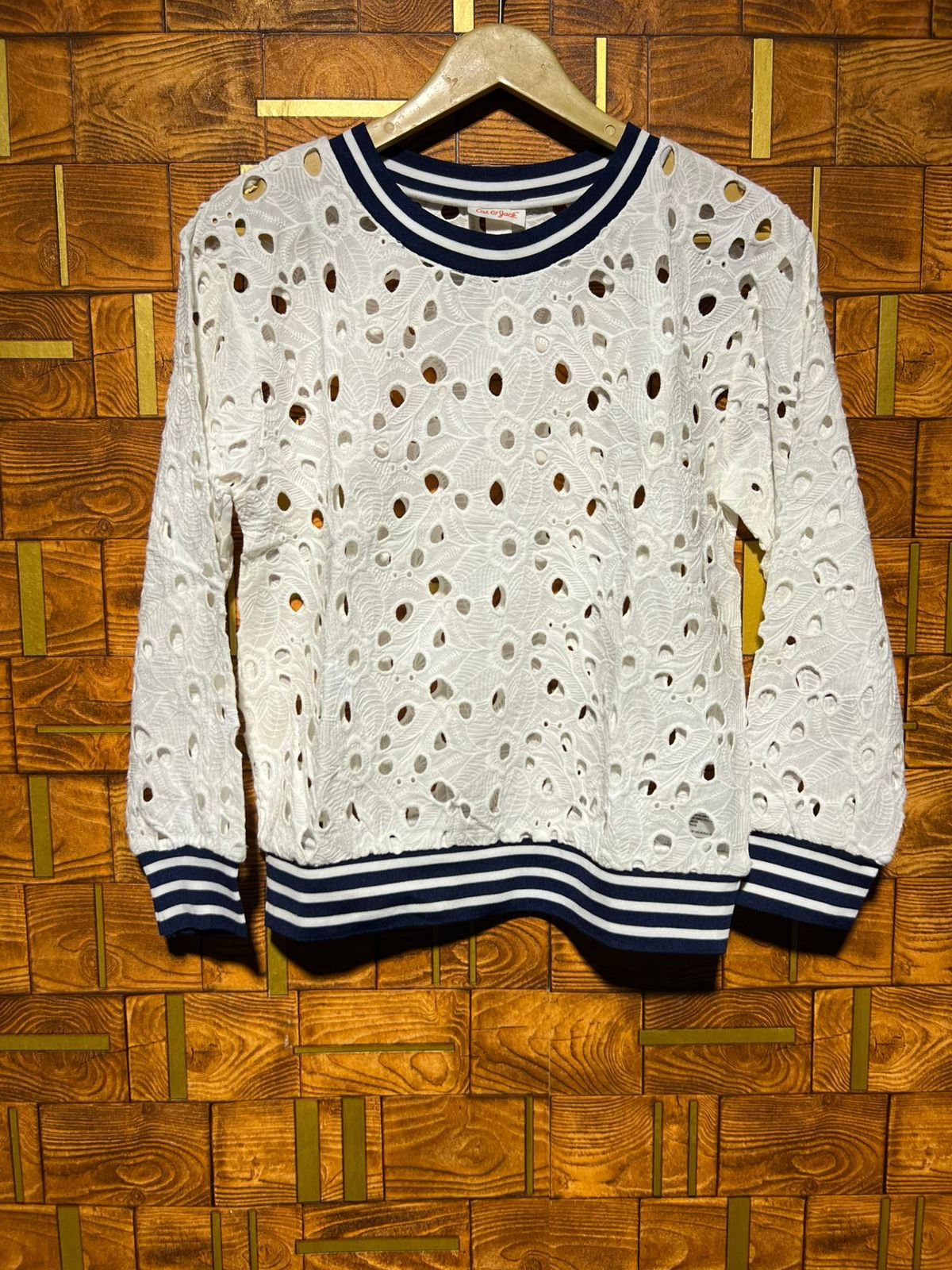 Short Top small chikankari chest 18 length 22