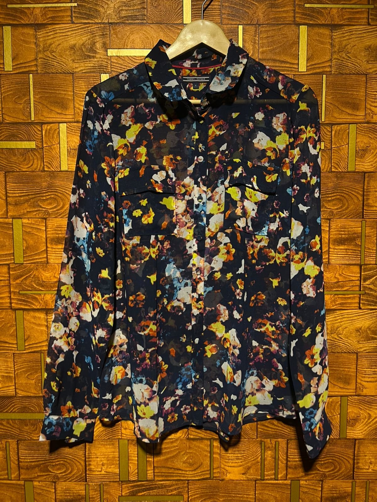 Short Top small chiffon chest 20 length 27