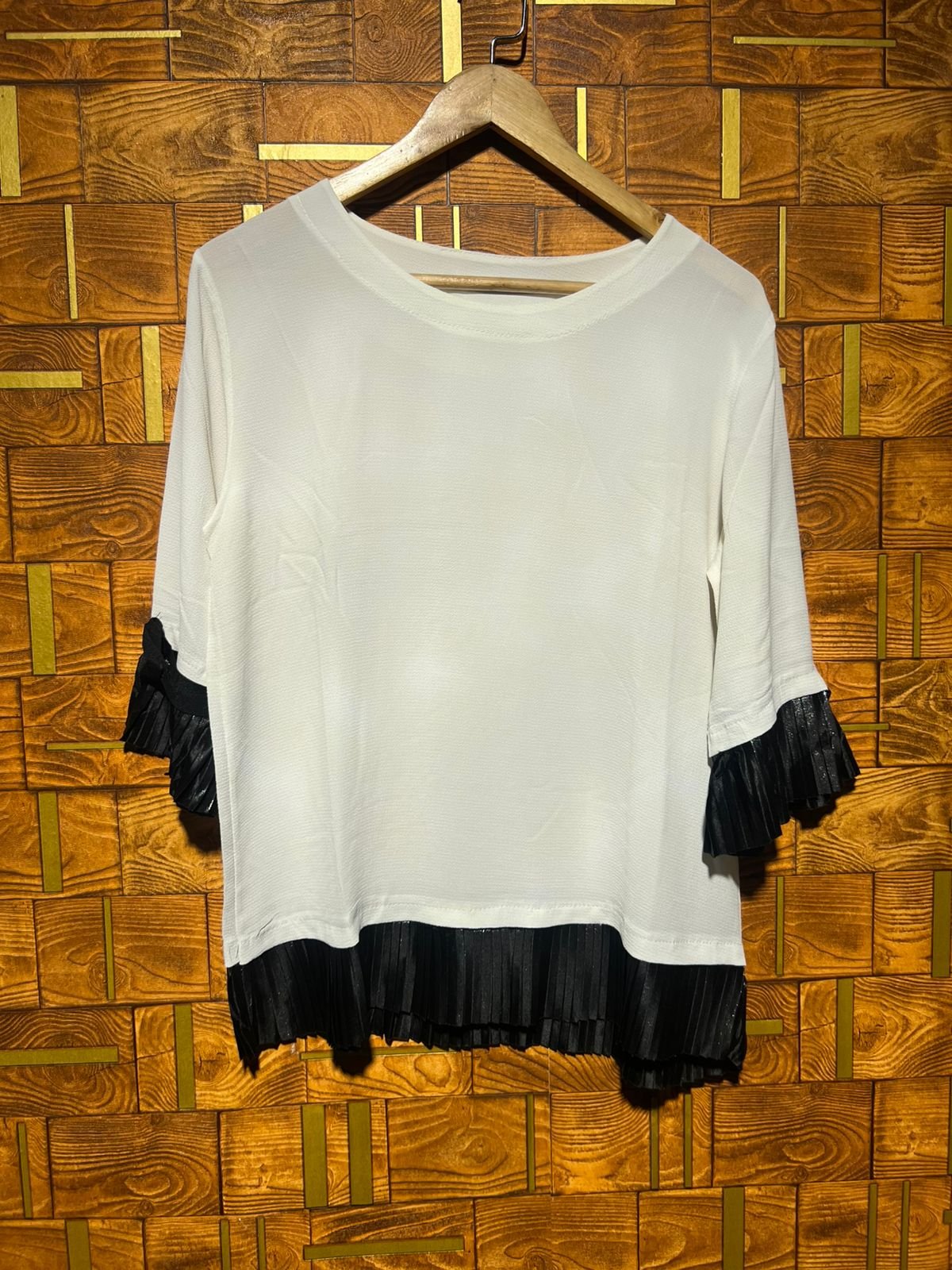 Short Top medium chiffon chest 20 length 25