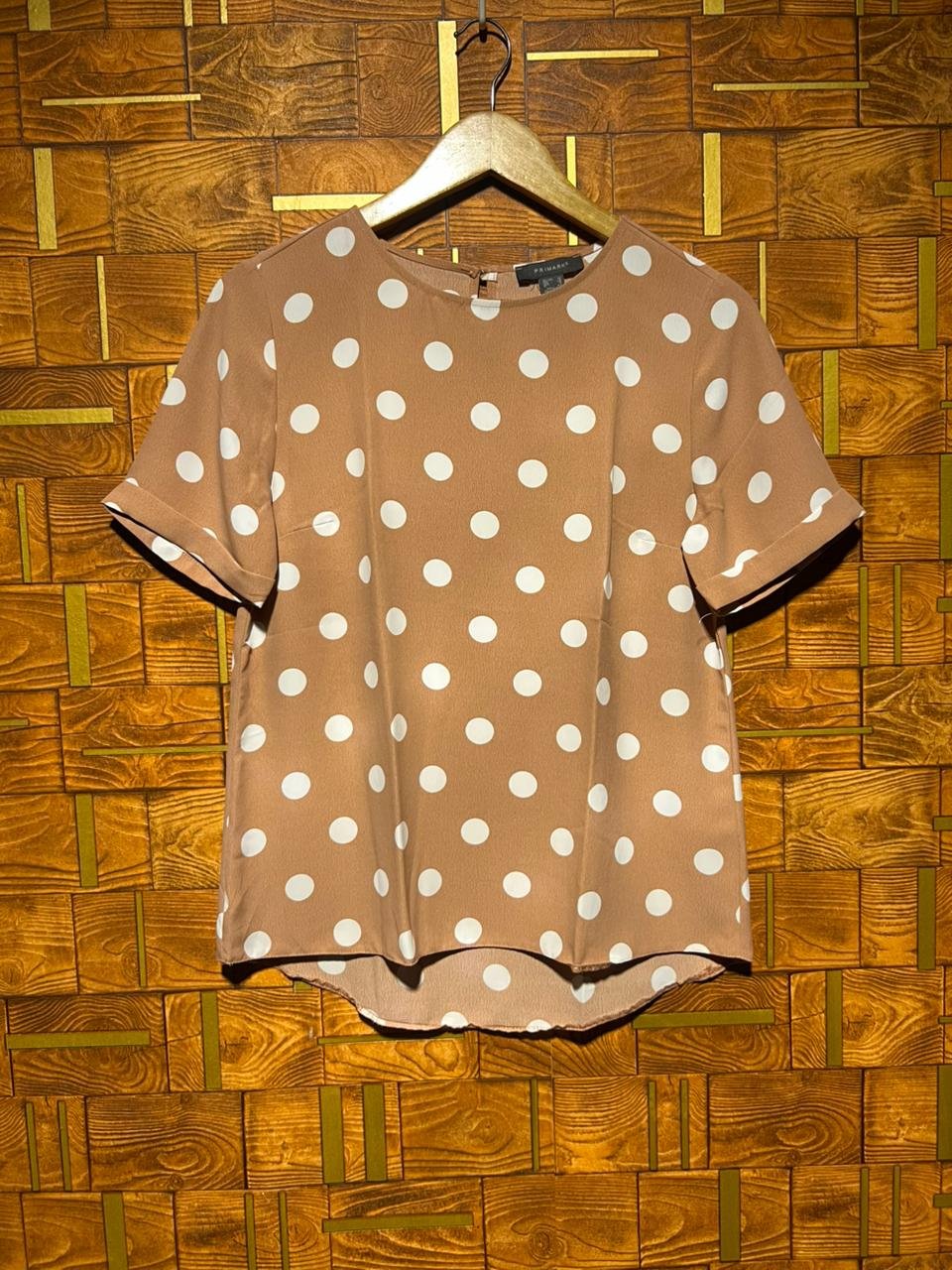 Short top small chiffon chest 18 length 26