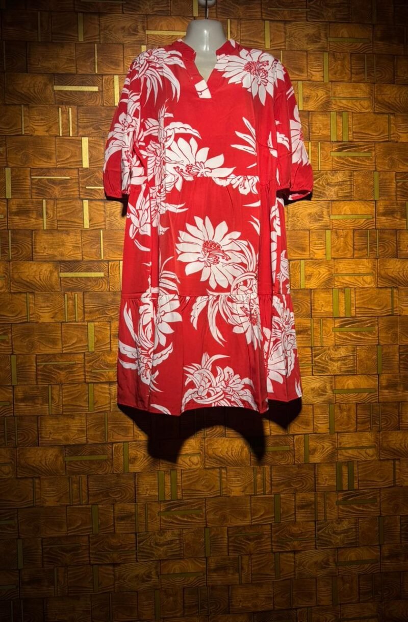 Western dress Large chest 25 length 42 linen