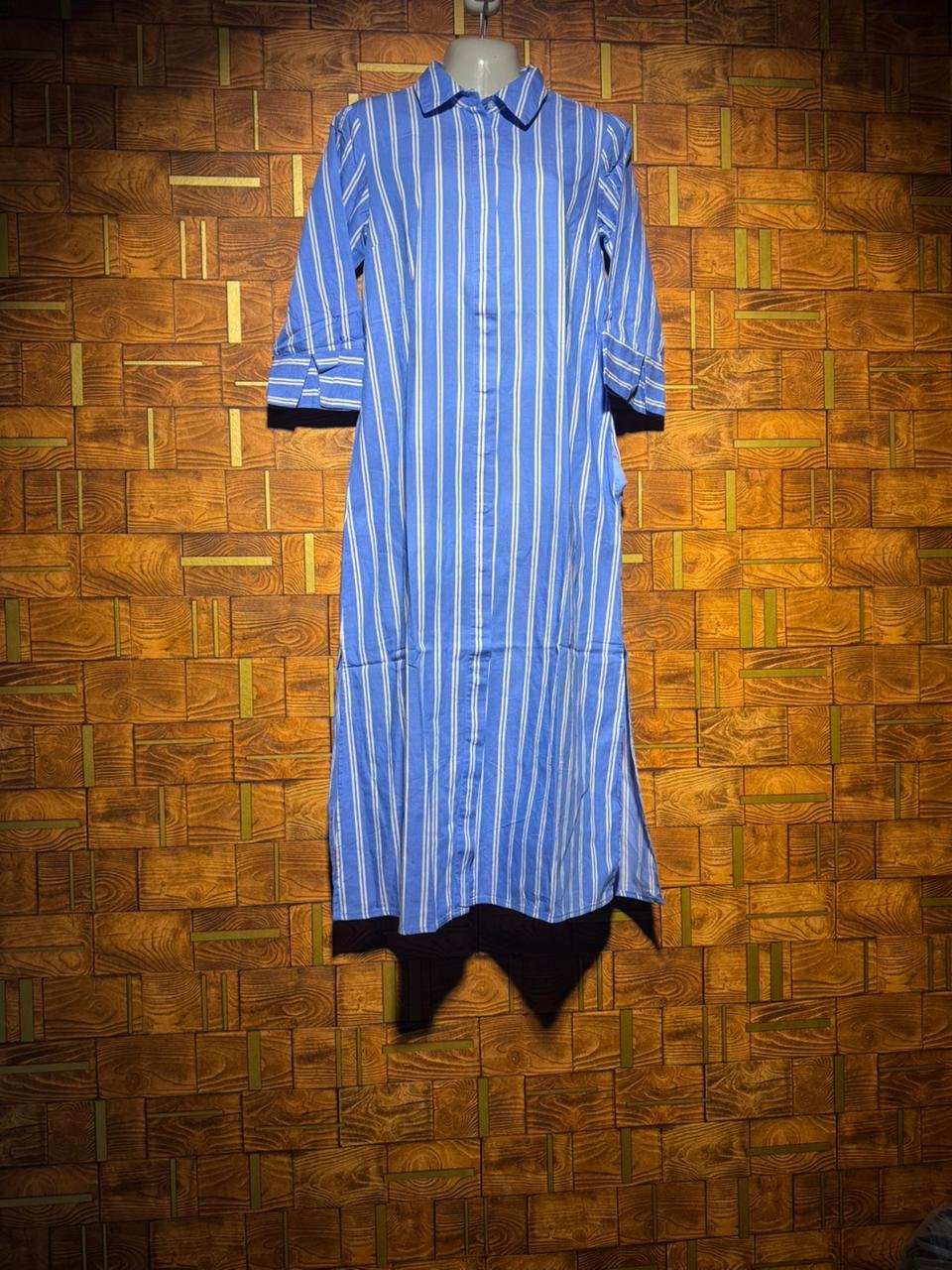 Western dress small chest 19 length 45 cotton