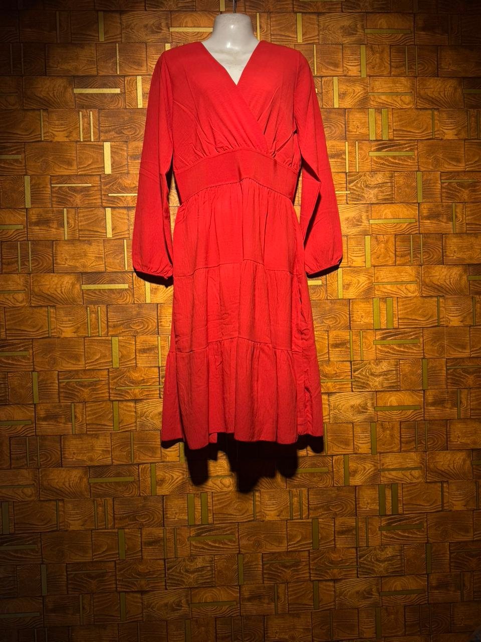 Western dress small chest 19 length 43 Georgette