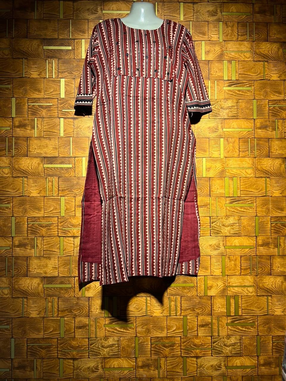 Kurti medium cotton chest 21 length 45