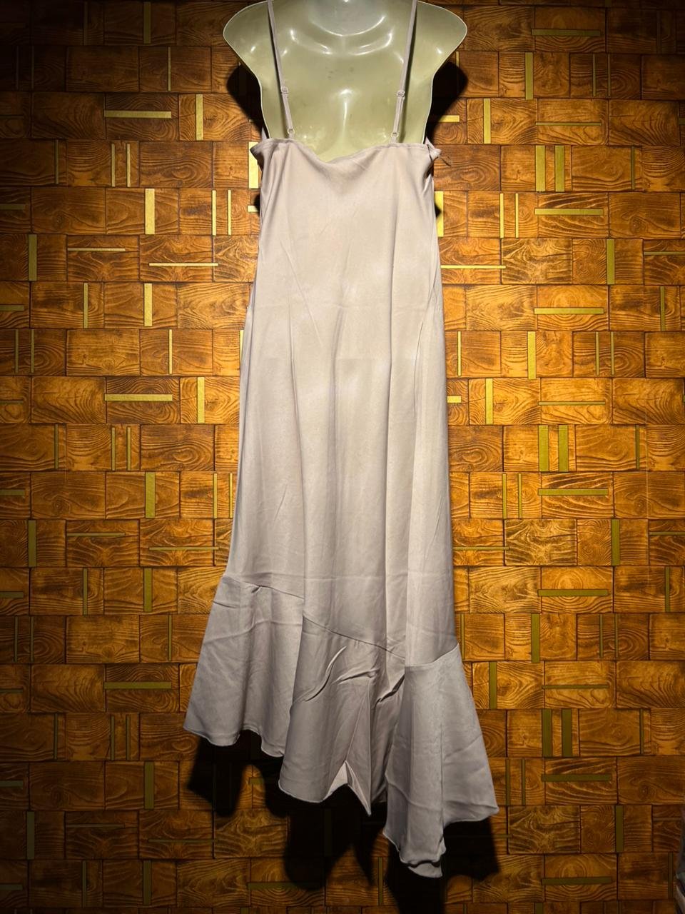 Western long dress small silk chest 18