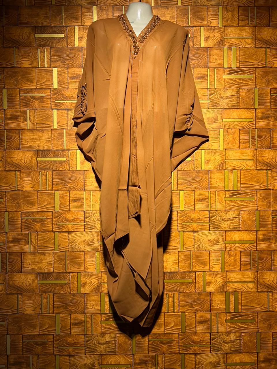 Western dress free size chiffon see-through