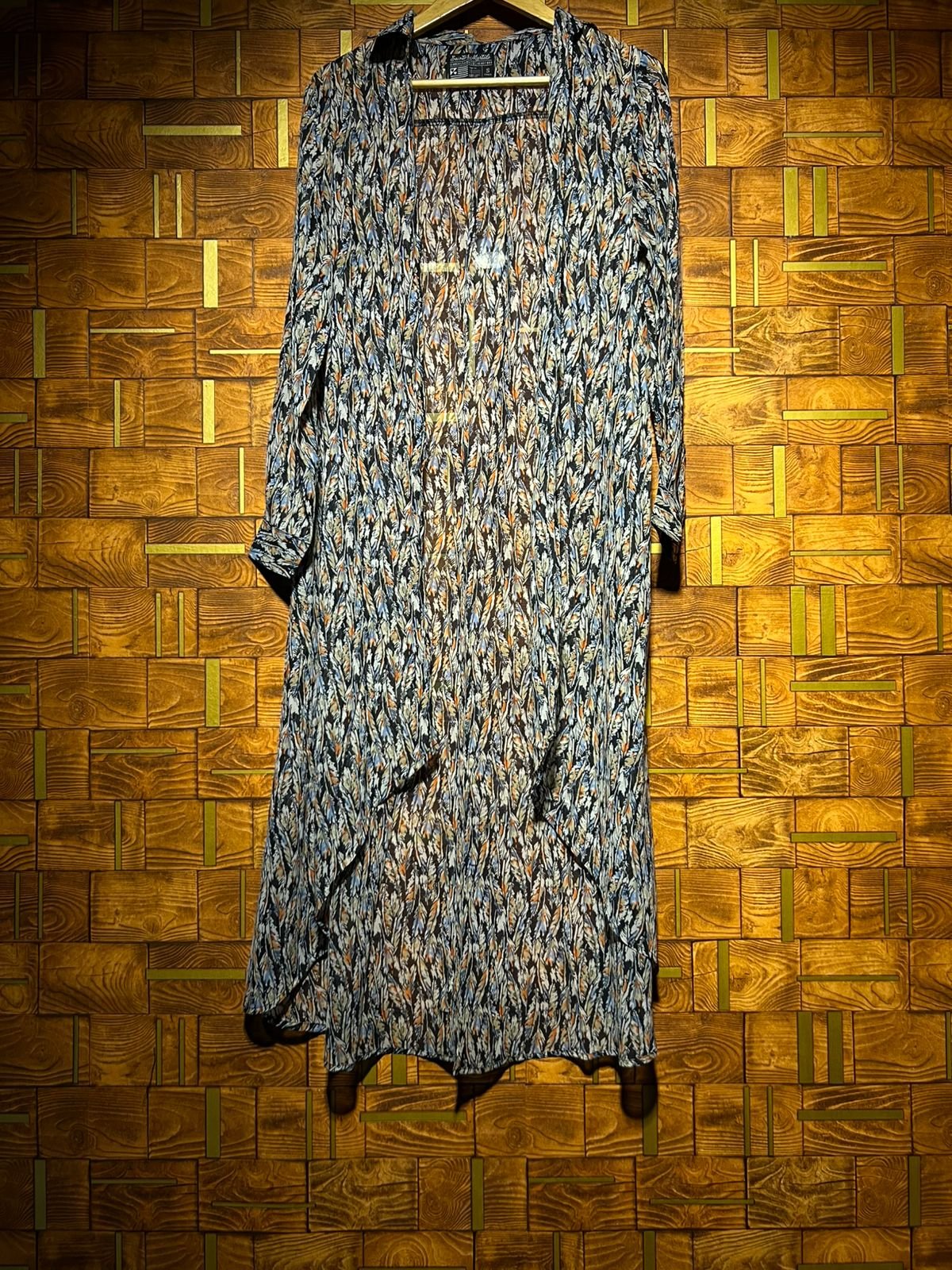 Western long shrug small chiffon