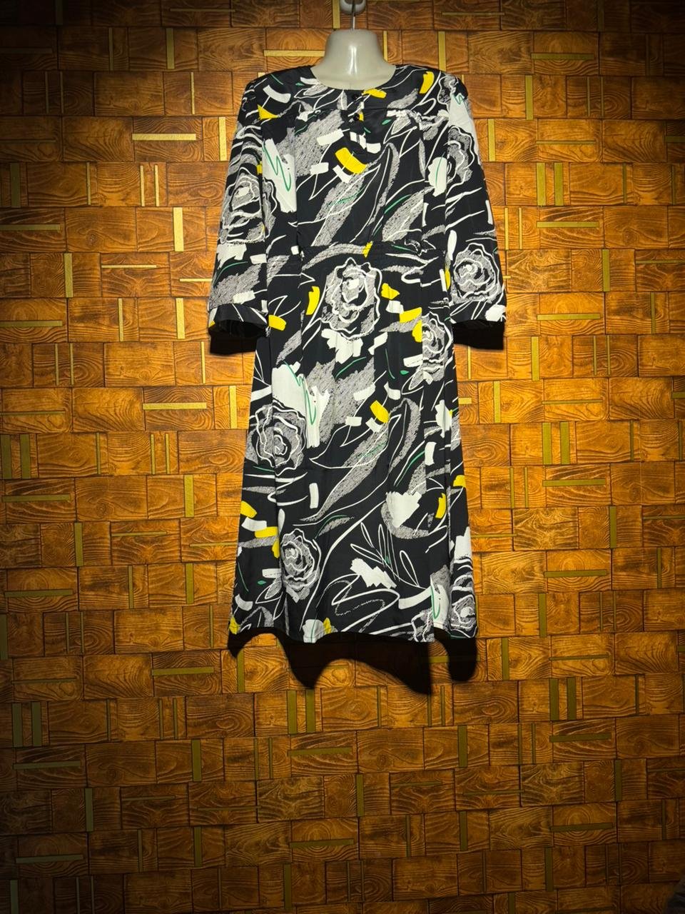 Western dress medium chest 25 length 46 Georgette