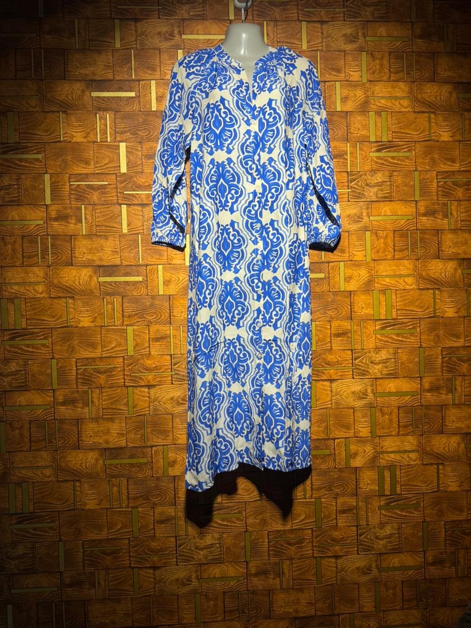 Western dress medium chest 20 length 49 Georgette