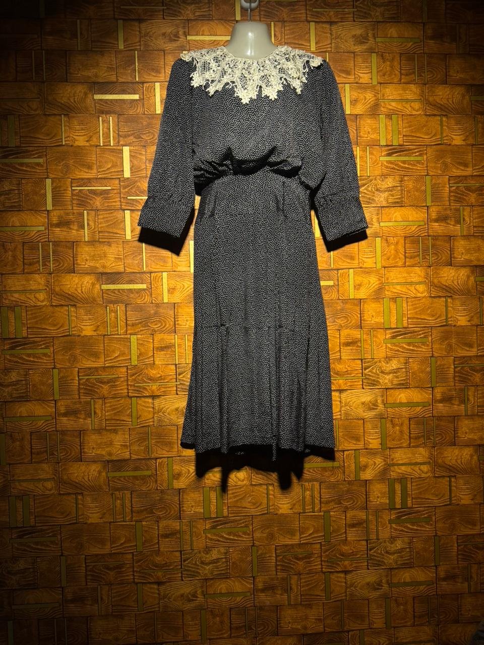 Western dress medium chest 20 length 46 Georgette