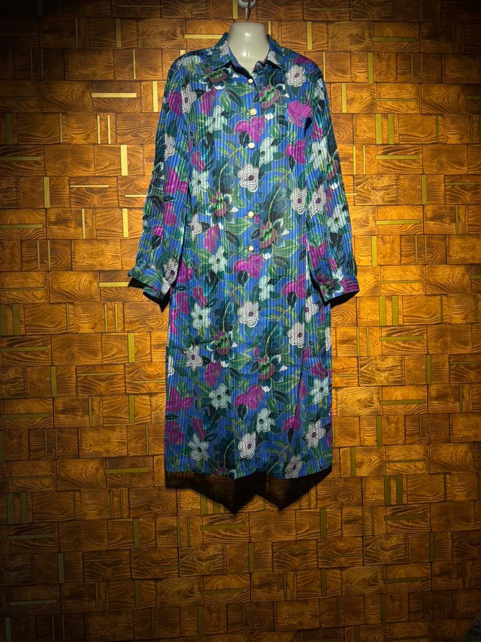 Western dress medium chest 23 length 48 Georgette