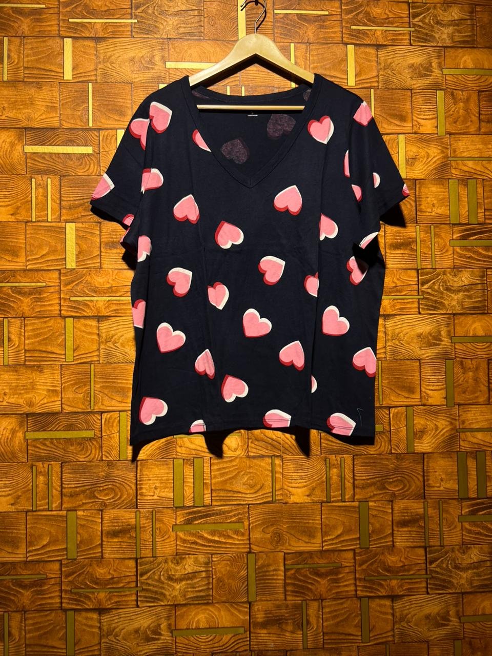 Oversized Casual T-Shirt Large Length 26