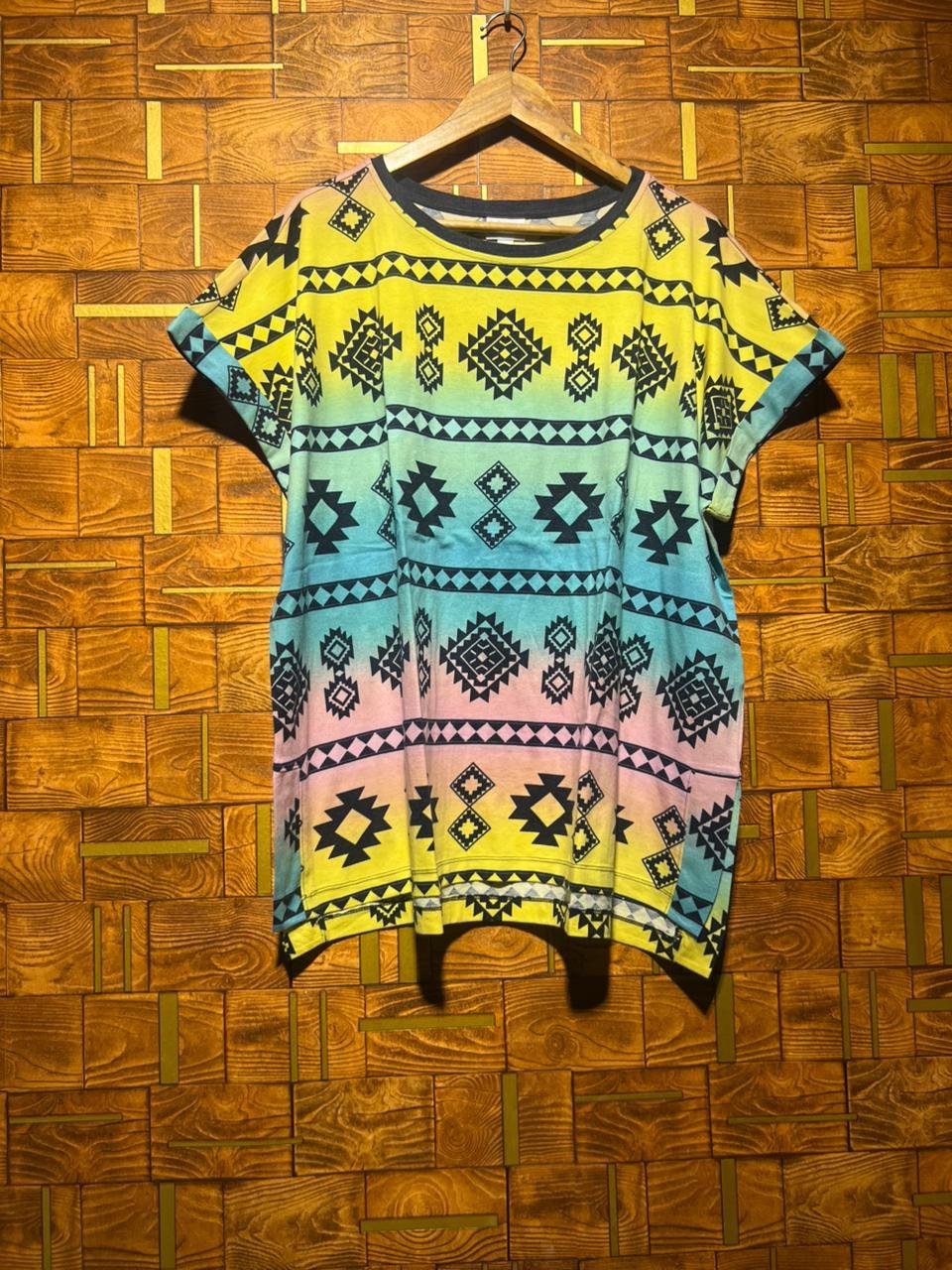 Oversized Casual T-Shirt Large Length 29