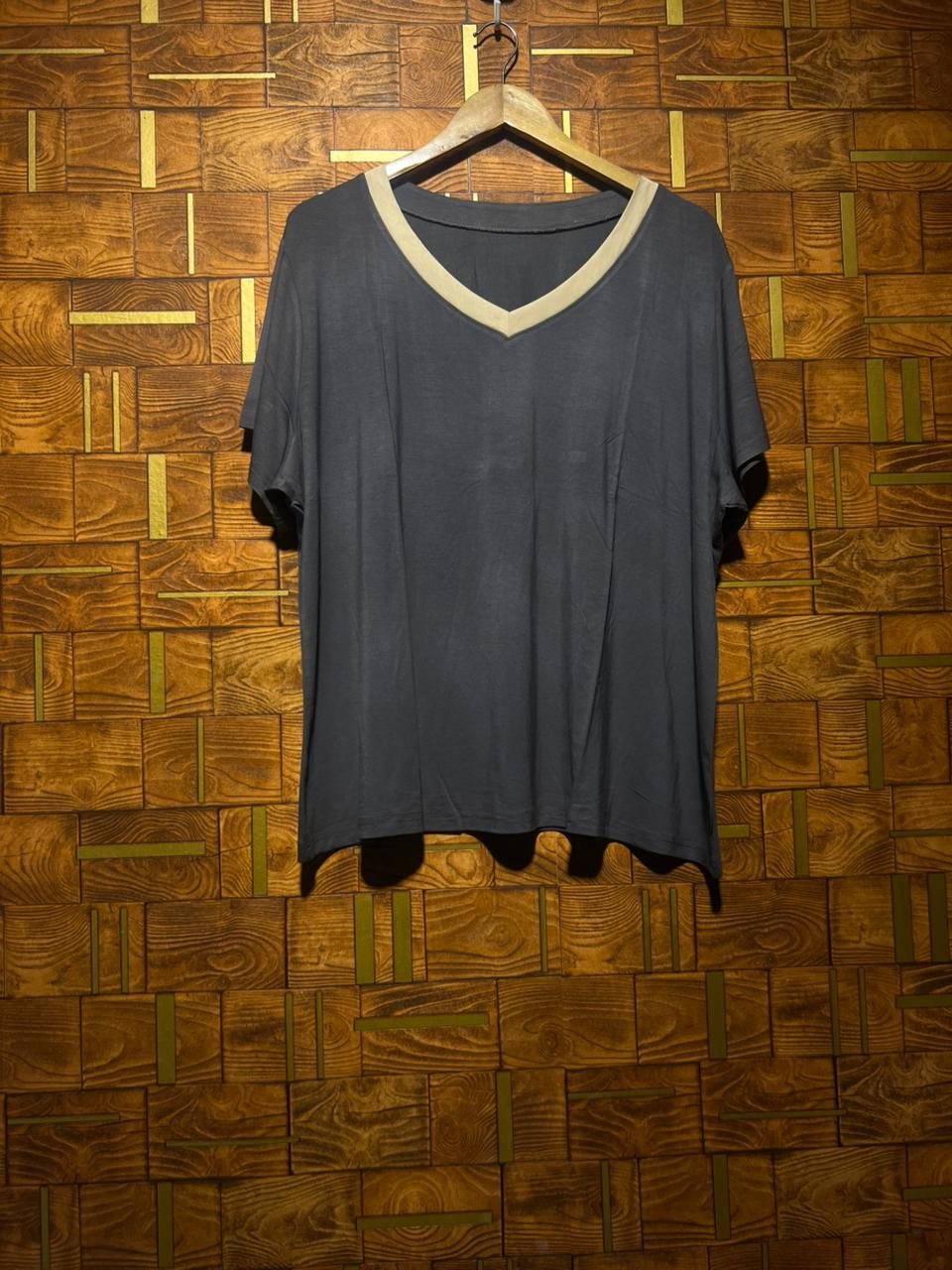 Oversized Casual T-Shirt Large Length 26