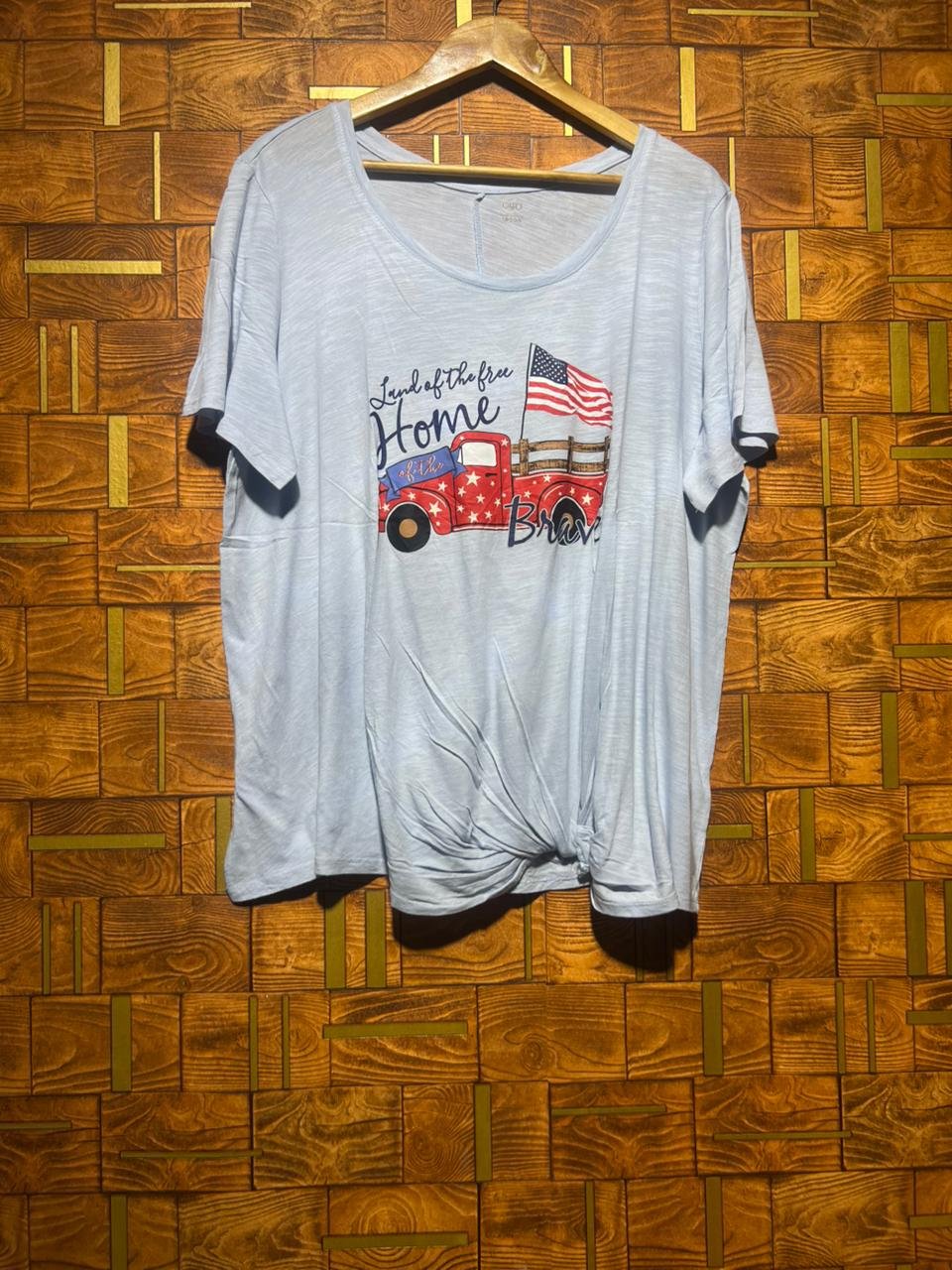Oversized Casual T-Shirt XL Length 27
