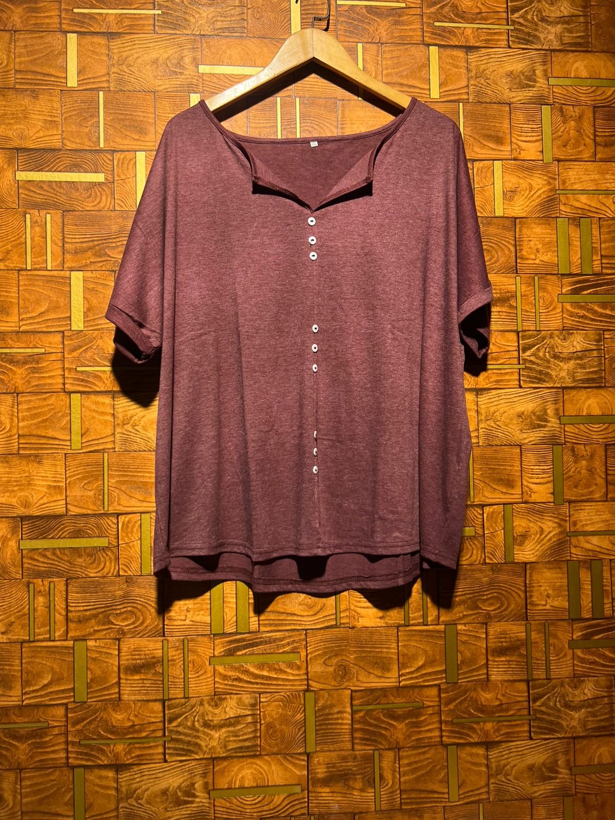 Oversized Casual T-Shirt XL Length 27