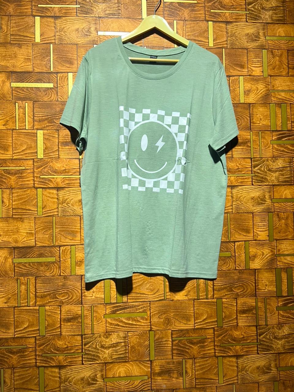 Oversized Casual T-Shirt Large Length 28