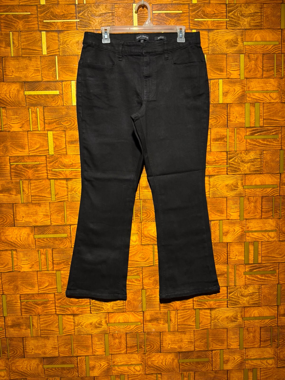 Bell bottom jeans west 34 length 39 J.85