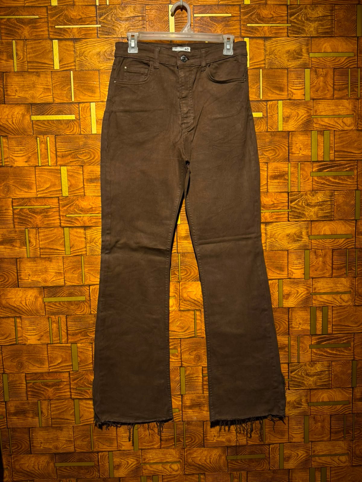 Bell bottom jeans west 30 length 44 J.90