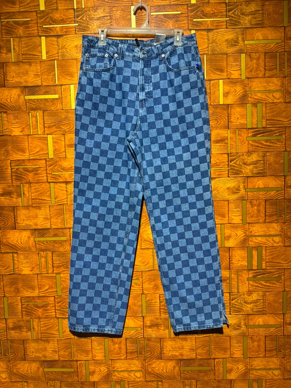 Wide leg jeans west 32 length 43 J.116