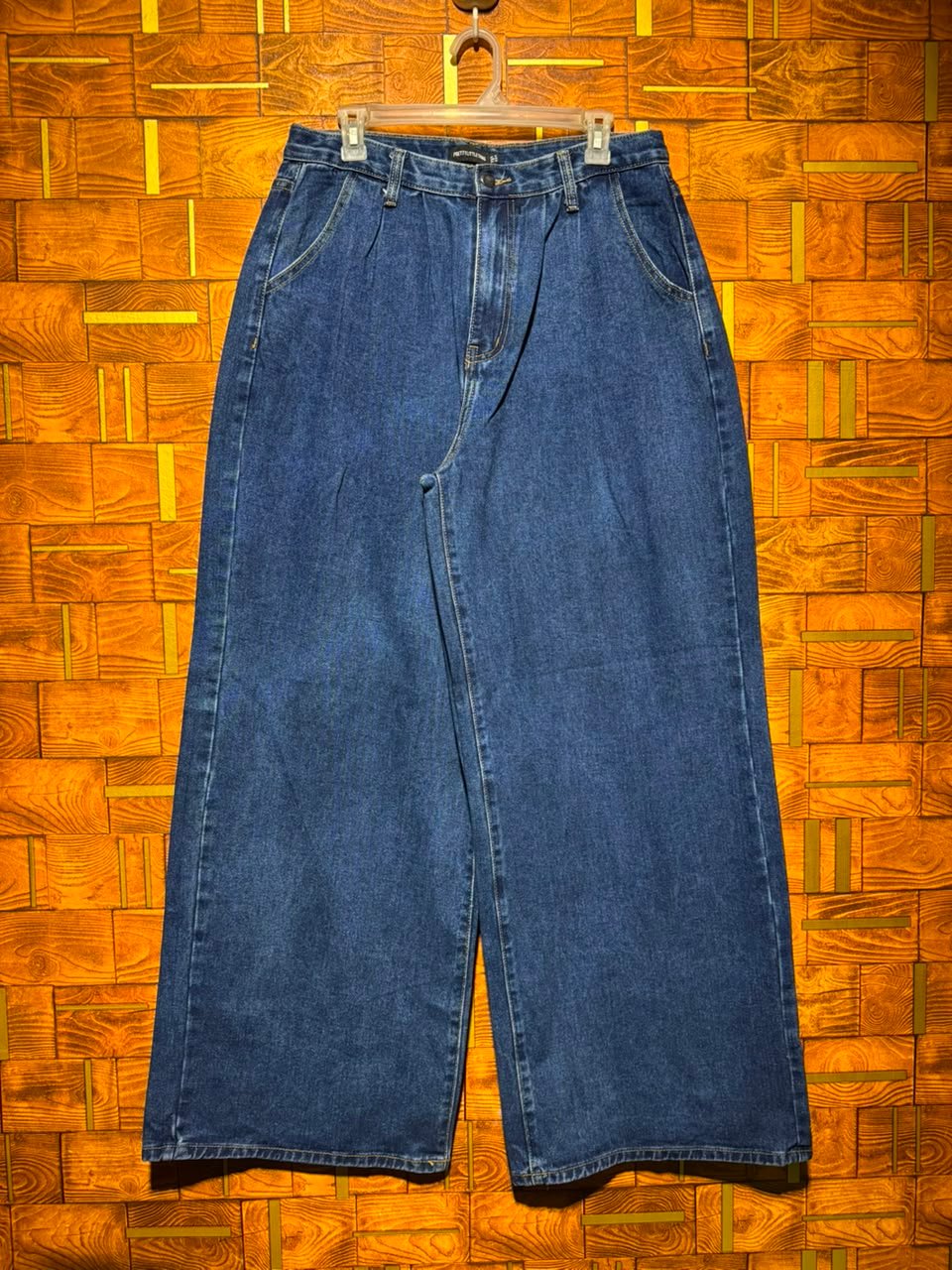 Wide leg jeans west 34 length 46 J.8