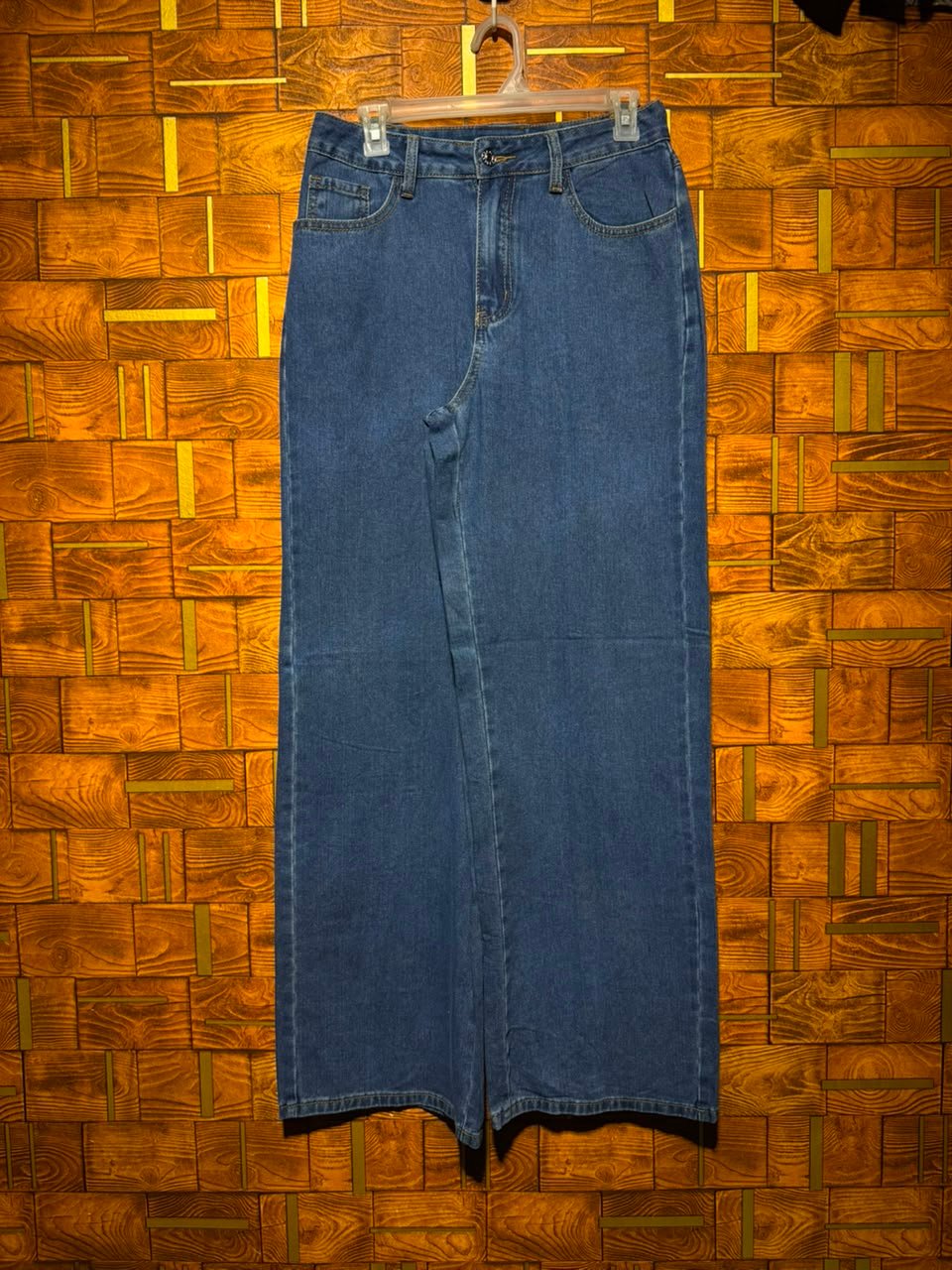 Wide leg jeans west 30 length 43 J.24