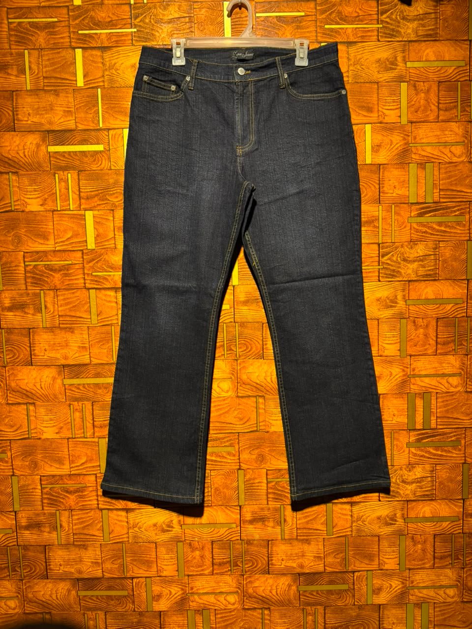 Straight jeans west 34/36 length 41 J.27