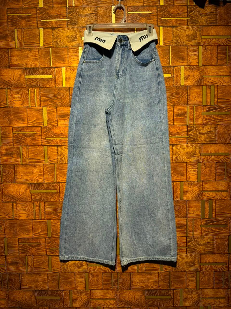 Wide leg jeans west 24 length 41 J.23
