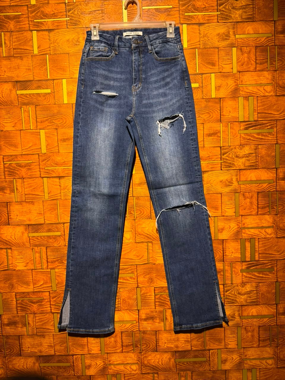 straight jeans west 28/30 length 44 J.50