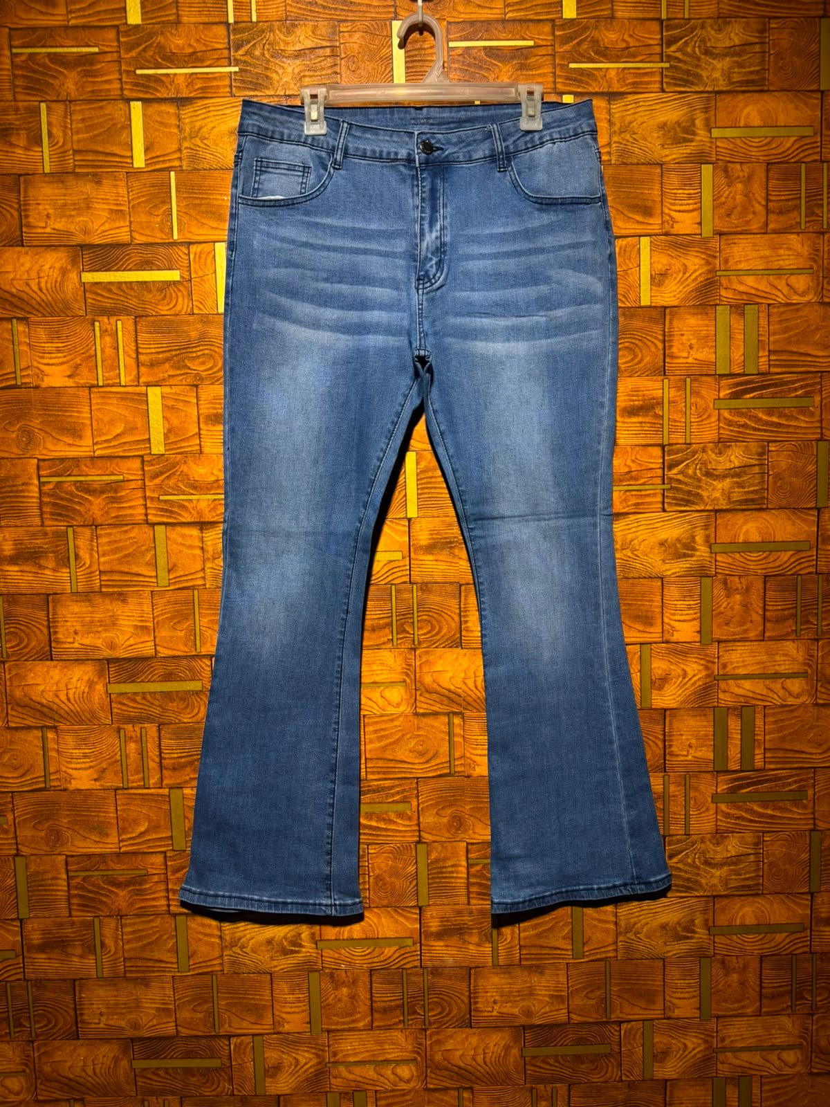 Bell bottom jeans west 36/40 length 42 J.61