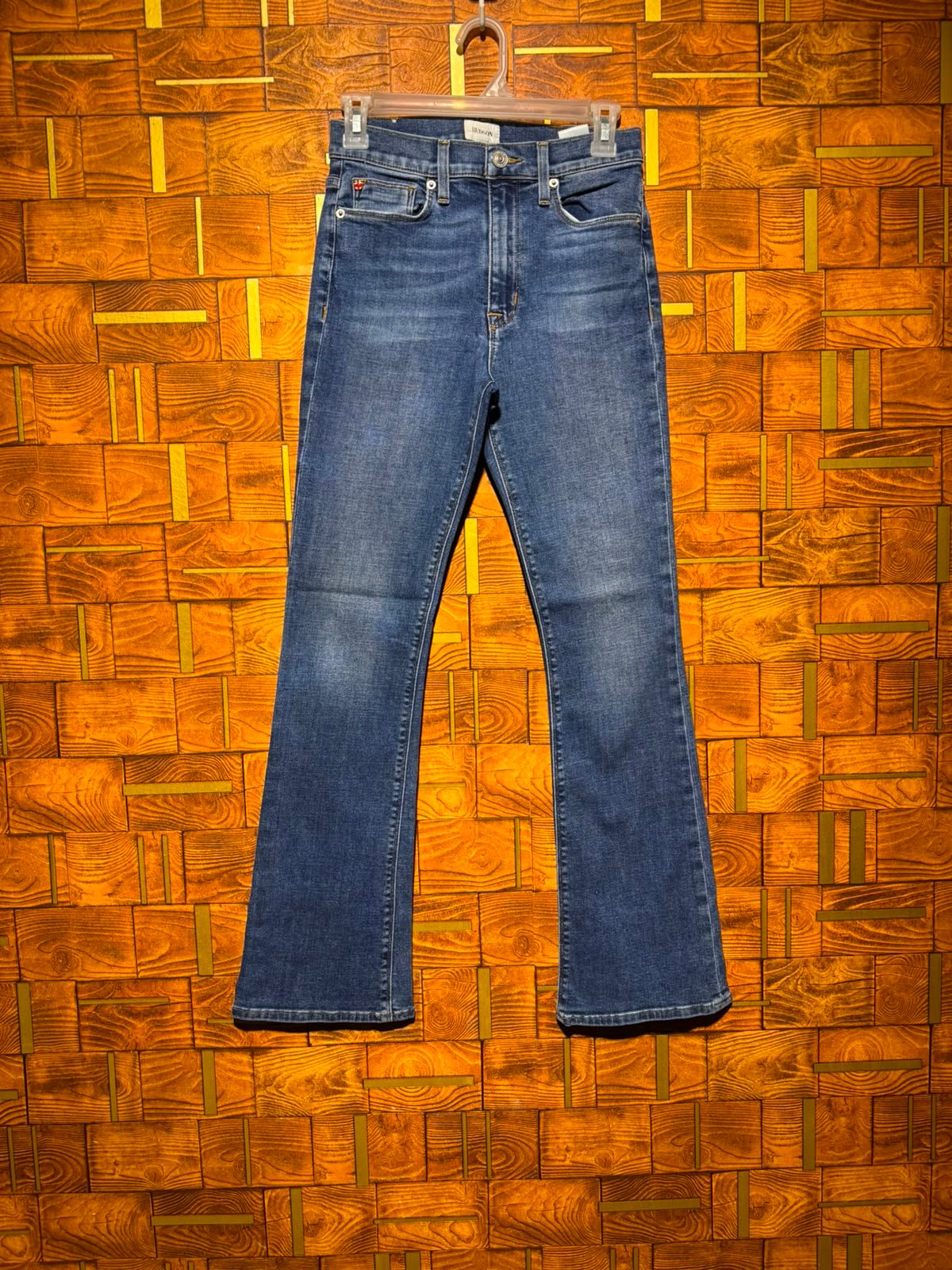 Bell bottom jeans west 28 length 40 J.63
