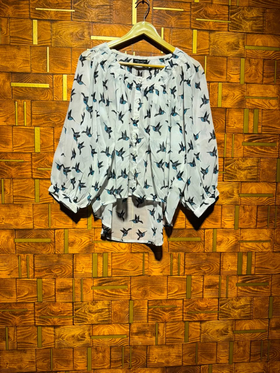 Short top baggy style medium length 29
Chiffon